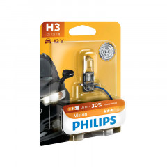 PHILIPS Автолампа H3 +30%