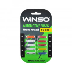 WINSO Запобіжники циліндричні 10 шт