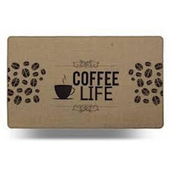 DARIANA Килимок універсальний для підлоги Льон 45х75см Coffee life беж 5635