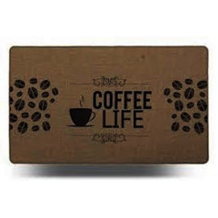 DARIANA Килимок універсальний для підлоги Льон 60х90см Coffee life т-беж 5635