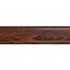 SAN DECOR Плінтус COMFORT 222 дуб темний 21ммх56ммх2.5м