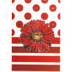 АТЕМ Декор VITEL Gerbera Mini Gold K 275х400мм