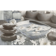 CERSANIT Декор Olivia SPA 2 сірий 250х400мм