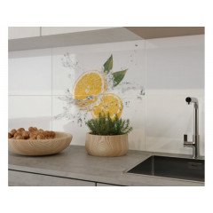 OPOCZNO Декор панно WATER SPARKLES PULSE INSERTO ORANGE 2шт/компл 594х600мм