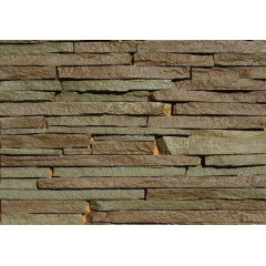 РБП STONE Піщаник пиляний "Локшина" 1 ст.зріз с-зел(торець)