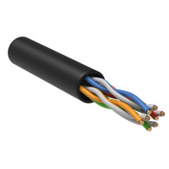 ИЕК Дріт U/UTP кат.5E 4х2х0.48мм solid PVC для структурованих мереж