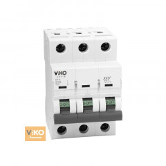 VIKO Автомат 3C (3-полюсн) 20А.КА 230/400V Тип C