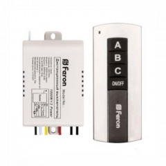FERON Вимикач електричний TM76 3 channel 1000W 30M