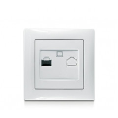 ERSTE Компьютерна розетка біла 9202-61 W