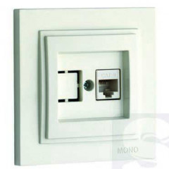 MONO ELECTRIC Розетка комп'ютерна (RJ45 CAT 6) DESPINA (слонова кістка)