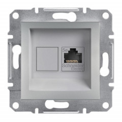 SCHNEIDER ASFORA Розетка комп'ютерна алюм EPH4300161