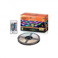 WOLTA Стрічка LED 3528 60 LED/м 4.8Вт/м IP 65 зелений (001-124) Будмен