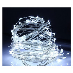 Електрогірлянда 20 LED "Крапля роси" 2м батарейки 2xCR 2032 IP20