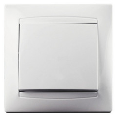 ERSTE Кнопка дзвінка в зборі PRESTIGE біла 9206-00 W
