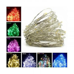 Електрогірлянда 50 LED Ранкова роса з батарейками 2хАА 5м IP20