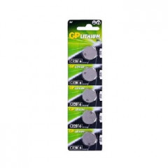 GP Батарейка дискова Lithium Button Cell 3.0V CR2016-8U5 літієві