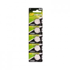 GP Батарейка дискова Lithium Button Cell 3.0V CR2032-8U5