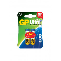 GP Батарейка ULTRA+ ALKALINE 1.5V 15AUP-U2 лужна LR6 AA