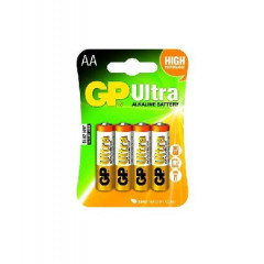 GP Батарейка ULTRA ALKALINE 1.5V 15AUHM-2UE2 лужна LR6 AA