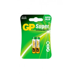 GP Батарейка SUPER ALKALINE 24A-U2 лужна LR03 AAA