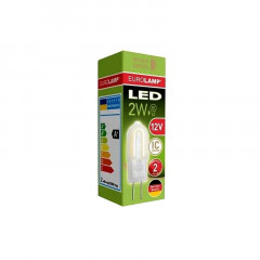 EUROLAMP Лампа капсульна силікон LED G4 2W 4000K 12V