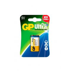 GP Батарейка ULTRA+ ALKALINE 9V 1604AUP-U1 6LF22