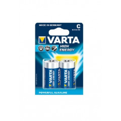 VARTA Батарейка HIGH Energy C BLI 2 ALKALINE