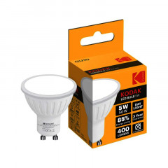 KODAK Лампа MR16 GU10 5W 220V денний білий 6000K матова