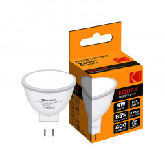 KODAK Лампа MR16 GU5.3 5W 220V теплий білий 3000K матова