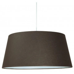 COREP Світильник підв. tambour XXL cot. шоколад 60см