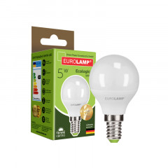 EUROLAMP Лампа LED ЕКО серія G45 5W E14 4000K