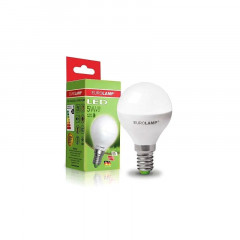 EUROLAMP LED Лампа ЕКО серія "D" G45 прозора 5W E14 3000K