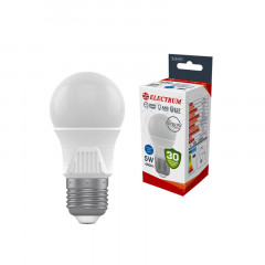 ELECTRUM Лампа Elegant світлодіодна A50 5W PA LS-33 Е27 4000