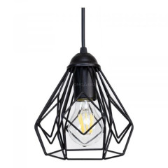 ATMOLIGHT Світильник підвісний стельовий Bevel P165 Е27 Black