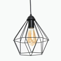 ATMOLIGHT Світильник підвісний стельовий Crystal P235 Е27 Black