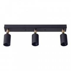 ATMOLIGHT Світильник стельовий на планці Chime L60-3 Е27 Black
