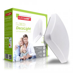 EUROLAMP Світильник накладний матовий квадратний LED-NLS NEW 14W 4000K