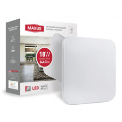 MAXUS LCL 18W 4100K (квадрат)