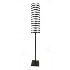 COREP Торшер new ekoo 22см print poppy grey/black 155см E27