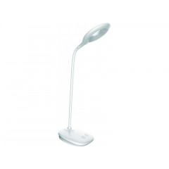 LUXEL Лампа настільна LED 6W білий+USB акумулятор нічник 98х420mm (TL-04W)