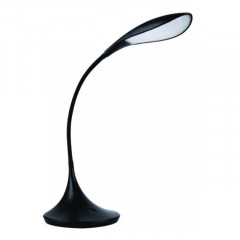 LUXEL Лампа настільна LED 9W чорний 170х170х670mm (TL-02B)