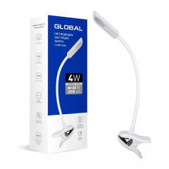 GLOBAL Лампа настільна 1-GDL-03-0441-WT 4W 4100K