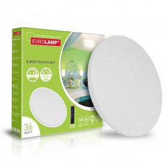 EUROLAMP Світильник LED "Смарт Лайт" Van Gogh 36W 3000K-6500K IP40