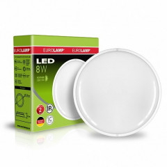 EUROLAMP Світильник LED круглий накладний 8W 5500K (40)