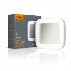 VIDEX Світильник LED 15W 5000K 220V (VL-BHFS-155) Квадратний