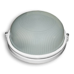 220 Світильник баннік LED-WPR-5W aluminium 500Lm 6500 K IP44 круг