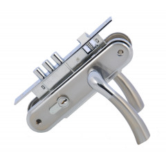 SIBA Комплект замка A34-3K-22-07 (корпус замка ручки на планці циліндр 3кл.)