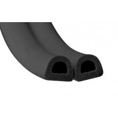 HT TOOLS Ущільнювач чорний D-Тип 14х12мм 40м