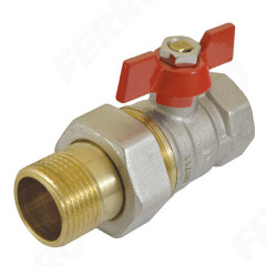 KOER Кран кутовий з Американкою 1/2"
