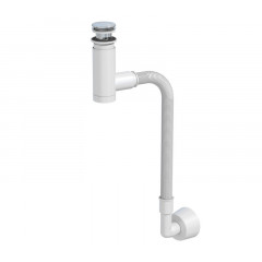 PREVEX Сифон для умивальника Easy Clean телескопічний d 40/32 з гофрою